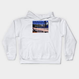 Looking through to the canal Kids Hoodie